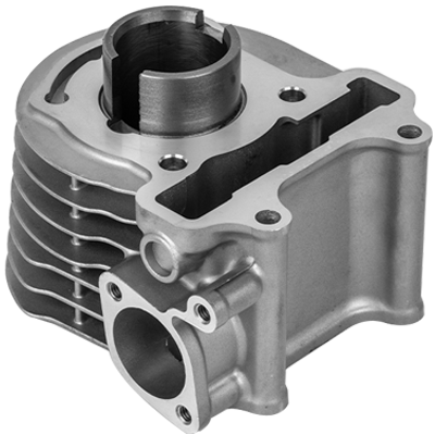 Serie aluminium motorfietscilinders